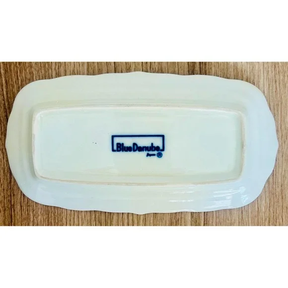 VintageBlue Danube Japan covered butter dish Blue Onion pattern Fine porcelain - Picture 5 of 12